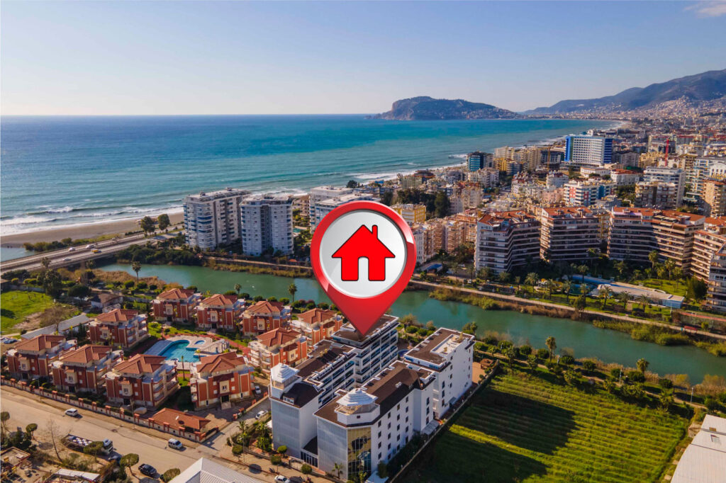 Roof Duplex Furnished Flat for Sale in Kestel Alanya (ID: 575-1)