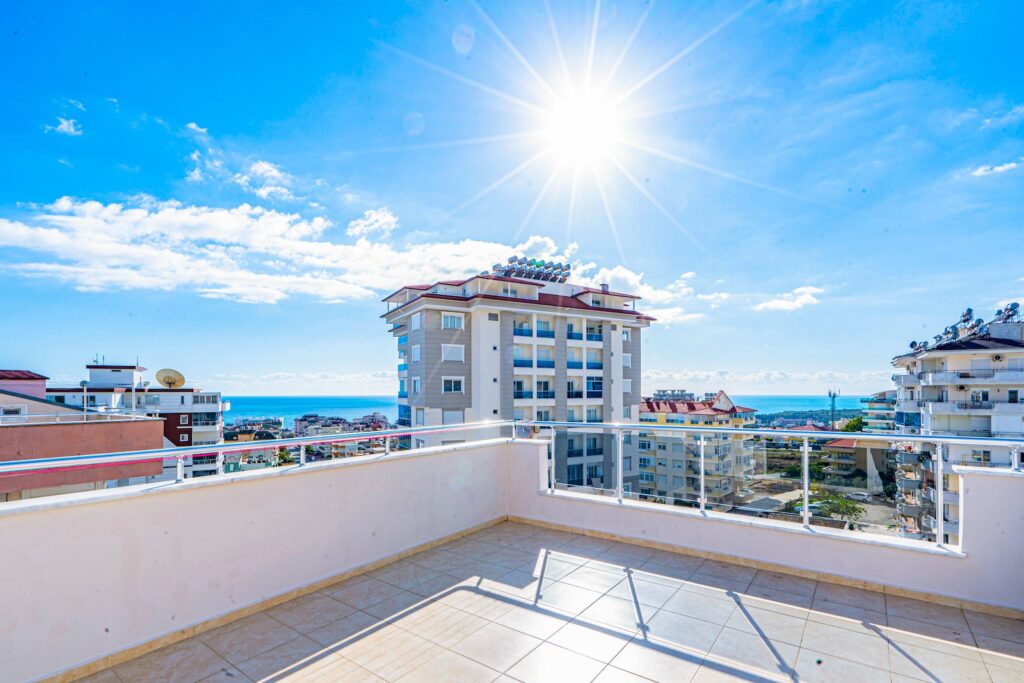 Roof Duplex With View For Sale in Avsallar Alanya (ID: 94-4)