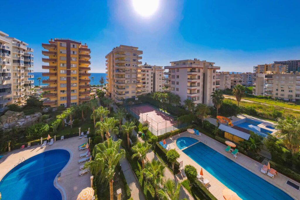 Alanya Mahmutlar Denize Sıfır Eşyalı Satılık Daire (ID: 519-1)